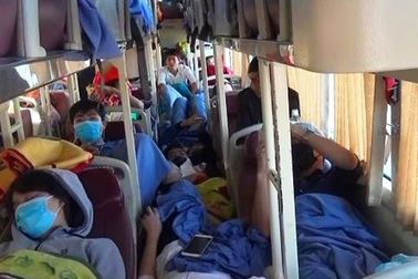 Bình Định: Phạt hơn 300 triệu đồng đối với các xe nhồi nhét khách
