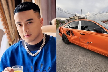 Ôtô chở ca sĩ Cao Thái Sơn bị tàu hỏa tông ở Đà Lạt