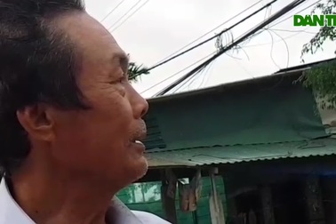 Ông Lê Văn Hoàng - cha của công nhân Lê Văn Sáng