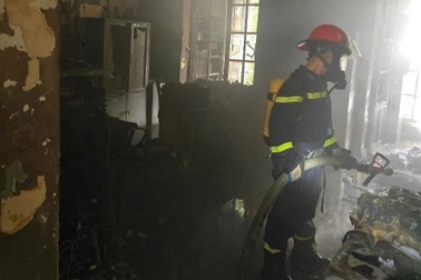 Cháy ở Sở Tài chính Hải Phòng, nhiều giấy tờ bị thiêu rụi