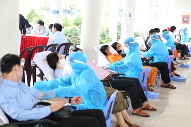 Tuần lễ hồng EVN lần thứ VII khu vực Đà Nẵng: Có 374 đơn vị máu được hiến tặng