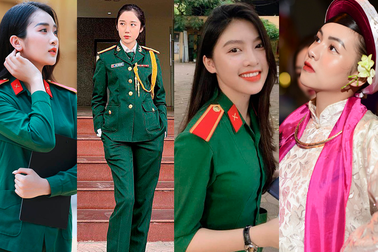 Những "bóng hồng" đẹp tựa thiên thần của ĐH Văn hóa Nghệ thuật Quân đội