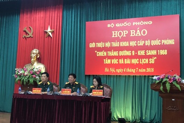 Bộ Quốc phòng hội thảo khoa học về chiến thắng Đường 9 - Khe Sanh