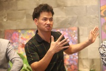 NSƯT Xuân Bắc tham gia sự kiện đấu giá tranh cho dự án nghệ thuật