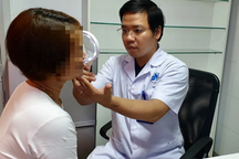Má bị cày nát, thâm xì sau chữa nám tại spa