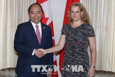 Thủ tướng Nguyễn Xuân Phúc hội kiến Toàn quyền Canada