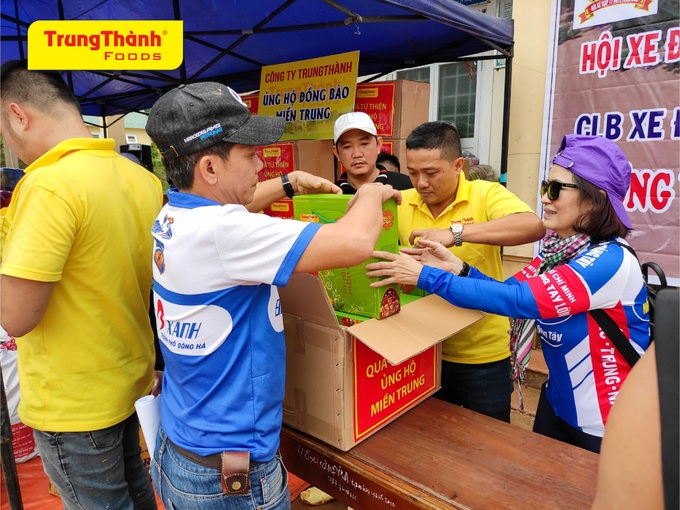 Công ty TrungThành hướng về đồng bào miền Trung ruột thịt - Ảnh 9.