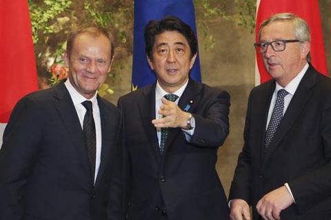 EU, Nhật Bản lo ngại về các hành động của Trung Quốc ở Biển Đông