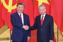 Tổng Bí thư Tô Lâm hội đàm Tổng Bí thư, Chủ tịch Trung Quốc Tập Cận Bình