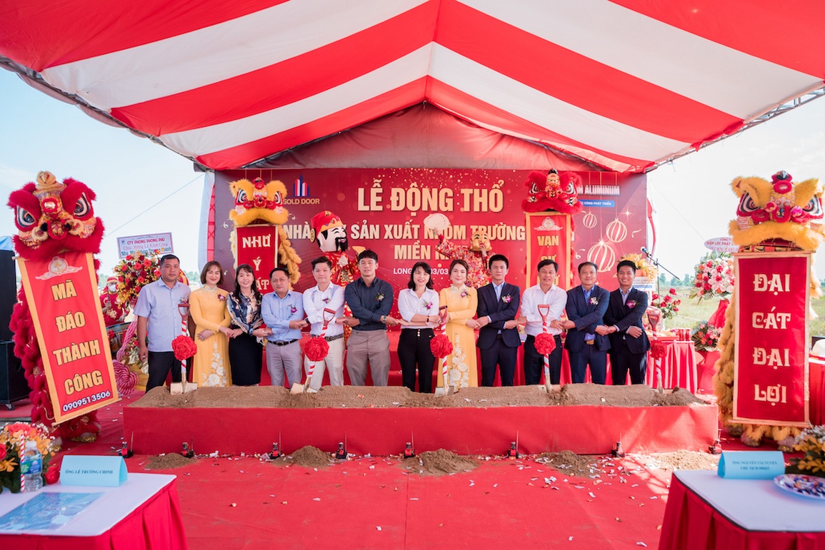 Lễ động thổ xây dựng nhà máy nhôm Trường Thành miền Nam - 4 Lễ động thổ xây dựng nhà máy nhôm Trường Thành miền Nam - 4