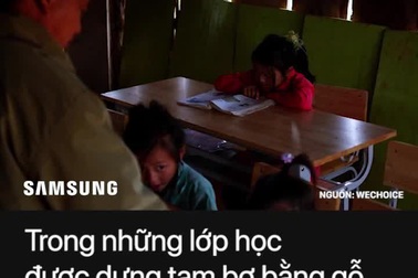 WeDo 2018 - Những trang sách nhàu nát được học trò vùng cao Tri Lễ nâng niu như báu vật