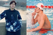 Đời thường vui vẻ bên người thân của "thần đồng bơi lội" Trần Hưng Nguyên