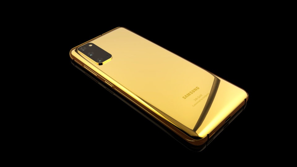 Ngắm phiên bản Galaxy S20 mạ vàng siêu sang, giá gần 5.000 USD - 2 Ngắm phiên bản Galaxy S20 mạ vàng siêu sang, giá gần 5.000 USD - 2