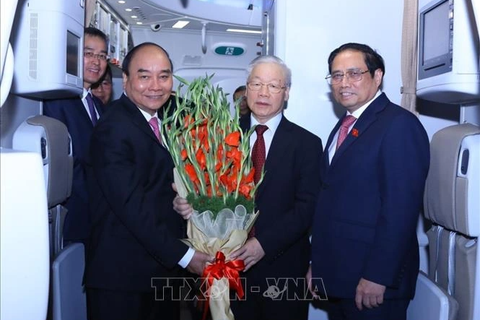 Tổng Bí thư Nguyễn Phú Trọng kết thúc tốt đẹp chuyến thăm Trung Quốc