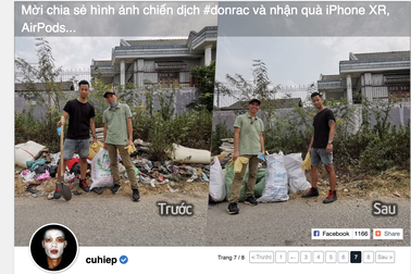 Giới công nghệ Việt hào hứng thử thách dọn rác vì môi trường