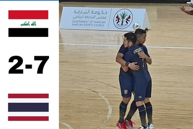 Đội tuyển Futsal Thái Lan thắng đậm Futsal Iraq