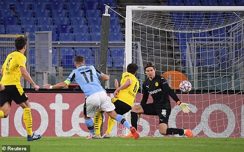 Erling Haaland ghi bàn, Dortmund vẫn trắng tay trên sân Lazio - 1 Erling Haaland ghi bàn, Dortmund vẫn trắng tay trên sân Lazio - 1
