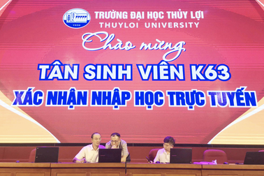 Đại học Thủy Lợi nhập học trực tuyến cho các tân sinh viên từ ngày 18 -22/9