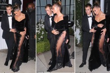Hailey quá "sexy" nóng bỏng khiến Justin Bieber không thể... rời tay