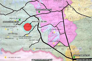 Chủ đầu tư xin rút khỏi dự án Khu du lịch Tản Viên