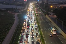 Cao tốc Pháp Vân - Cầu Giẽ ùn tắc 5km, hàng nghìn ô tô nhích từng mét