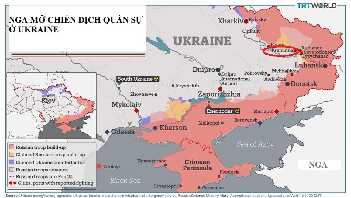 Nga kiểm soát thêm một thành phố miền Đông Ukraine - 2 Nga kiểm soát thêm một thành phố miền Đông Ukraine - 2