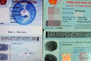Đề xuất đổi tên chứng minh nhân dân thành thẻ căn cước công dân 