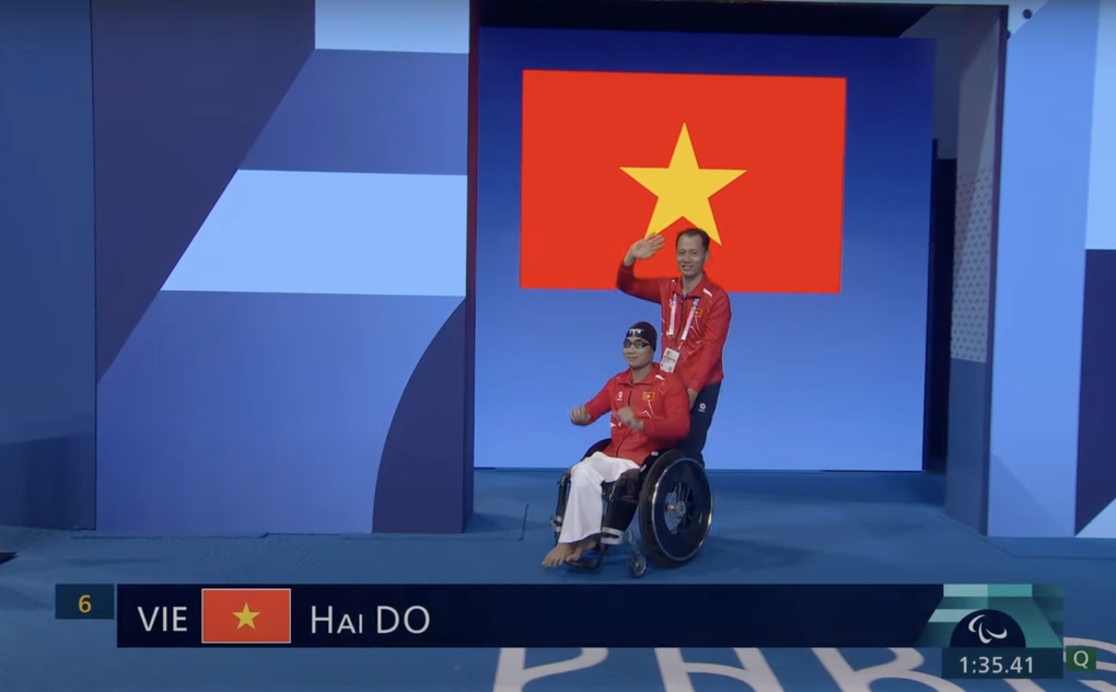 Hai kình ngư Việt Nam thi đấu ấn tượng ở Paralympic 2024 - 2 Hai kình ngư Việt Nam thi đấu ấn tượng ở Paralympic 2024 - 2