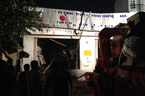 Nổ lớn phá hủy toàn bộ nhà xưởng, 6 người thương vong và mất tích