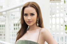 Hoa hậu Ngọc Châu thu hút sự chú ý khi thi Hoa hậu Hoàn vũ Việt Nam