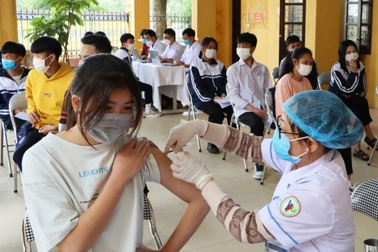 Bắc Ninh triển khai tiêm vaccine phòng Covid -19 cho học sinh THPT