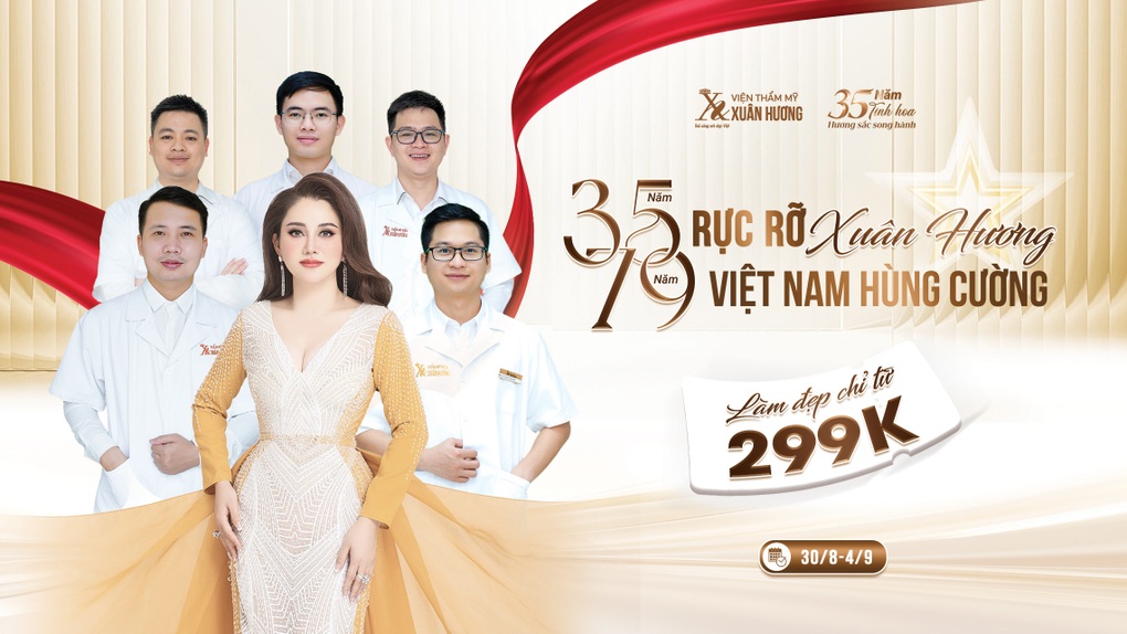 Viện thẩm mỹ Xuân Hương tung ưu đãi dịp sinh nhật 35 tuổi - 1 Viện thẩm mỹ Xuân Hương tung ưu đãi dịp sinh nhật 35 tuổi - 1
