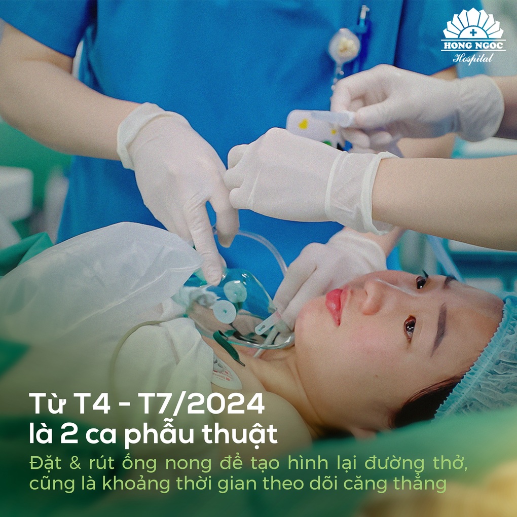 Phẫu thuật sẹo hẹp thanh quản, “tái sinh” hơi thở sau 2 năm sống nhờ ống thở nhân tạo - 5 Phẫu thuật sẹo hẹp thanh quản, “tái sinh” hơi thở sau 2 năm sống nhờ ống thở nhân tạo - 5