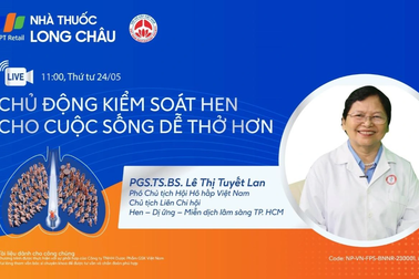 FPT Long Châu và GSK Việt Nam phối hợp nâng cao nhận thức bệnh hen phế quản