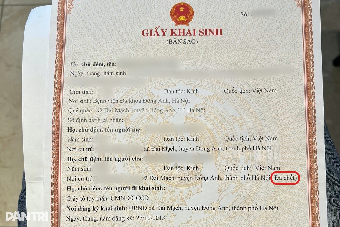 Vụ sửng sốt khi thấy mình đã chết ở Hà Nội: Lỗi đánh máy? - 2