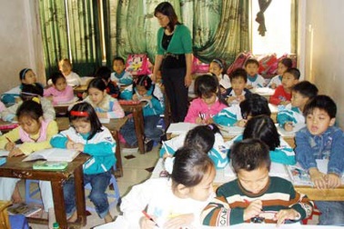 Trường tiểu học bán trú tại... nhà dân