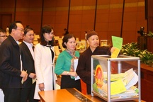 Quốc hội lấy phiếu tín nhiệm bao nhiêu lãnh đạo tại kỳ họp thứ 6?