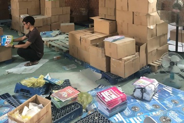 Lộ tẩy đường dây làm giả hơn 4 triệu cuốn sách giáo khoa