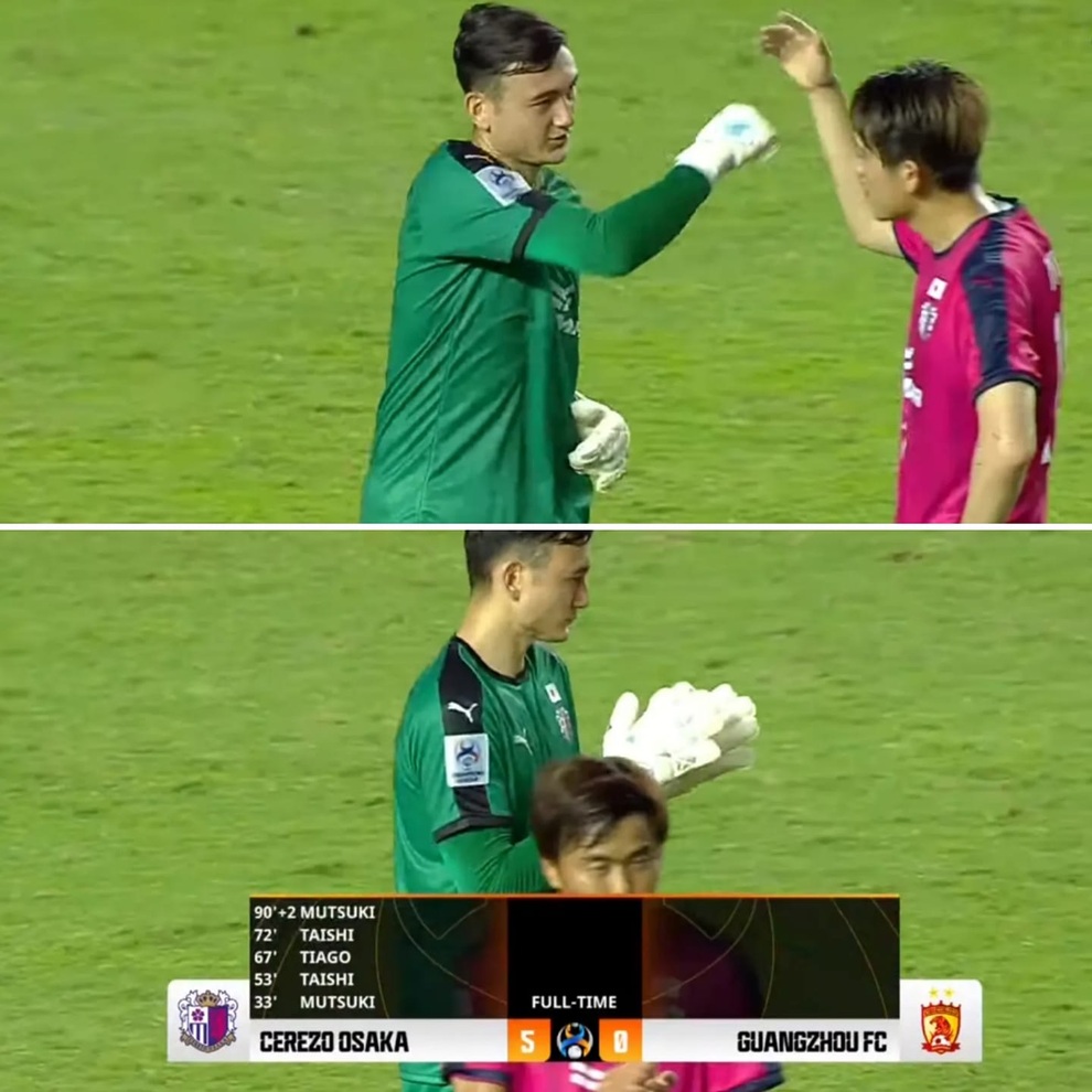 Văn Lâm lần đầu bắt chính, Cerezo Osaka đại thắng CLB Trung Quốc - 1