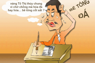 Chờ chồng hóa… bê tông cốt sắt!