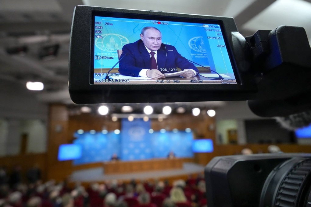 Ông Putin không loại trừ khả năng đàm phán với Ukraine - 1 Ông Putin không loại trừ khả năng đàm phán với Ukraine - 1