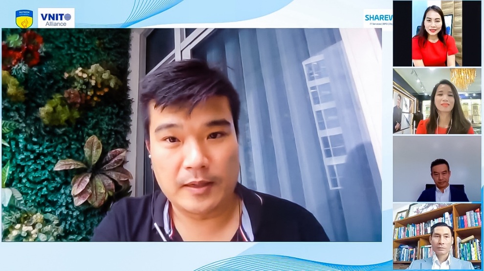 Dàn CEO tên tuổi chia sẻ kinh nghiệm khởi nghiệp với sinh viên HUTECH - 2 Dàn CEO tên tuổi chia sẻ kinh nghiệm khởi nghiệp với sinh viên HUTECH - 2