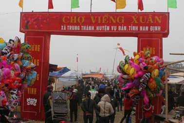 Khai hội chợ Viềng Nam Định