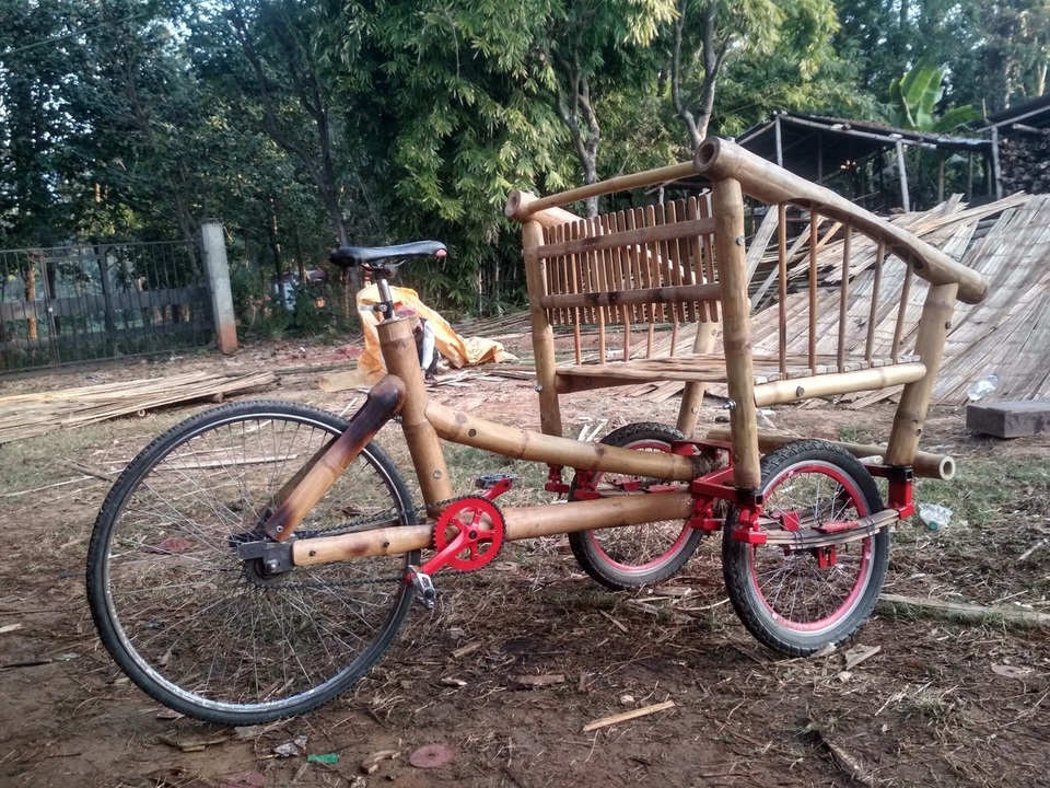 Độc đáo mẫu xe đạp điện đa năng bằng tre ở Nepal - 13 Độc đáo mẫu xe đạp điện đa năng bằng tre ở Nepal - 13