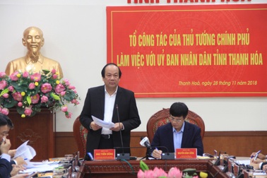 Chính phủ lưu ý Thanh Hóa khắc phục tình trạng “quan lộ thần tốc”