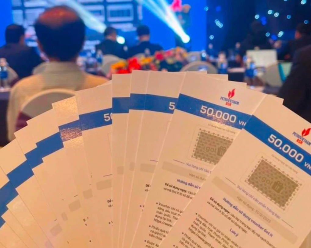 Đi họp được tặng tiền, voucher đổ xăng - 1 Đi họp được tặng tiền, voucher đổ xăng - 1