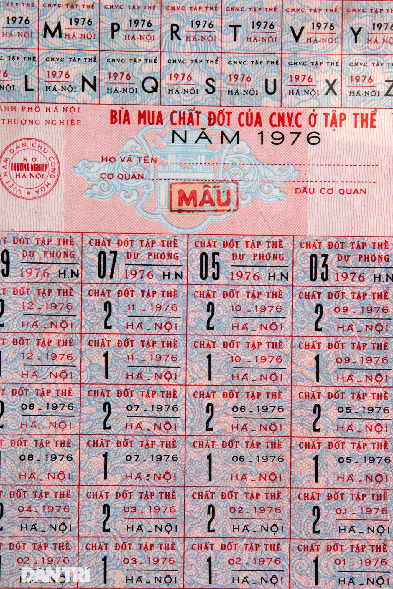 Ký ức gian khó qua bộ sưu tập tem phiếu, sổ gạo thời bao cấp - 14 Ký ức gian khó qua bộ sưu tập tem phiếu, sổ gạo thời bao cấp - 14