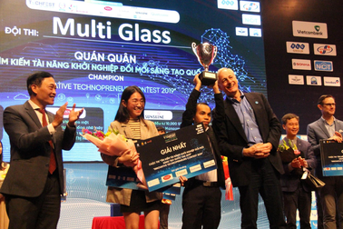 Dự án MultiGlass xuất sắc trở thành Quán quân Cuộc thi tìm kiếm tài năng khởi nghiệp quốc gia 2019