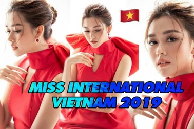 Tường San tham dự Hoa hậu Quốc tế 2019