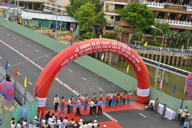 TPHCM: Thông xe kỹ thuật cầu Lê Văn Sỹ